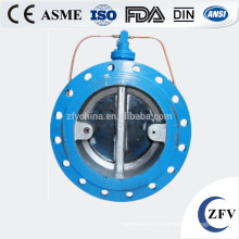 tiny drag slow closing silent butterfly flow control check valve